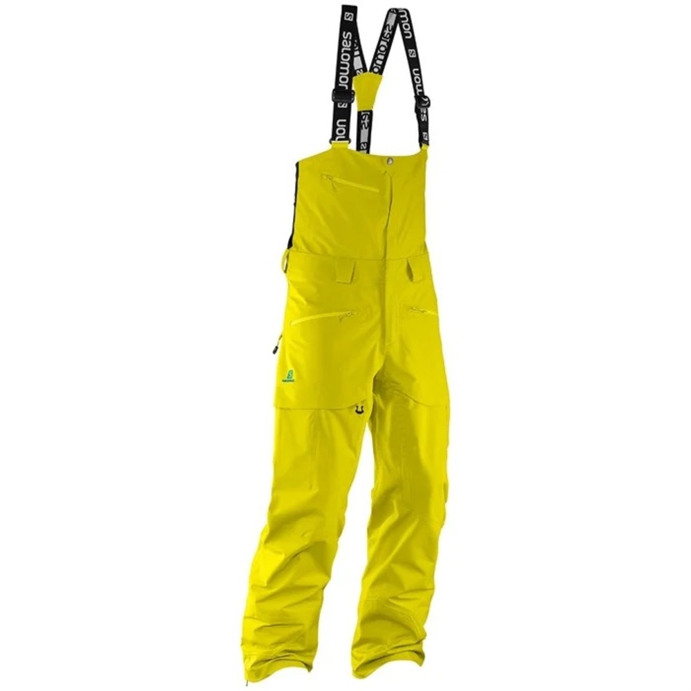 Salomon QST Charge 3L Gore Tex Pro Ski Snowboard Bib XL GTX